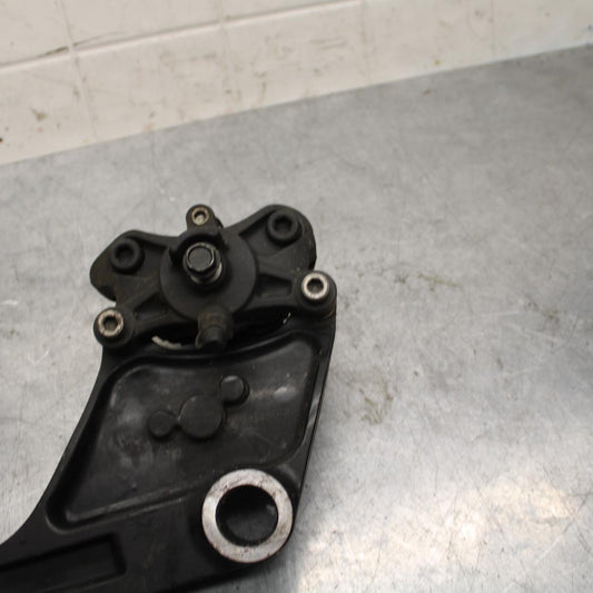 08-09 KAWASAKI NINJA ZX14R REAR BACK BRAKE CALIPER W MOUNT BRACKET BB73