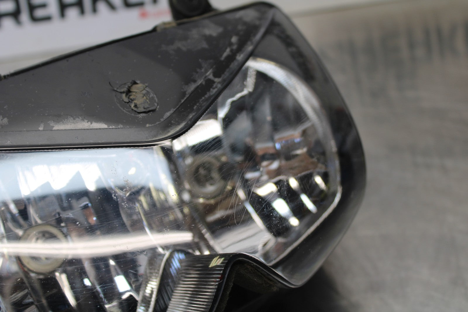 08-18 KAWASAKI KLR650 FRONT HEADLIGHT HEAD LIGHT LAMP BB183