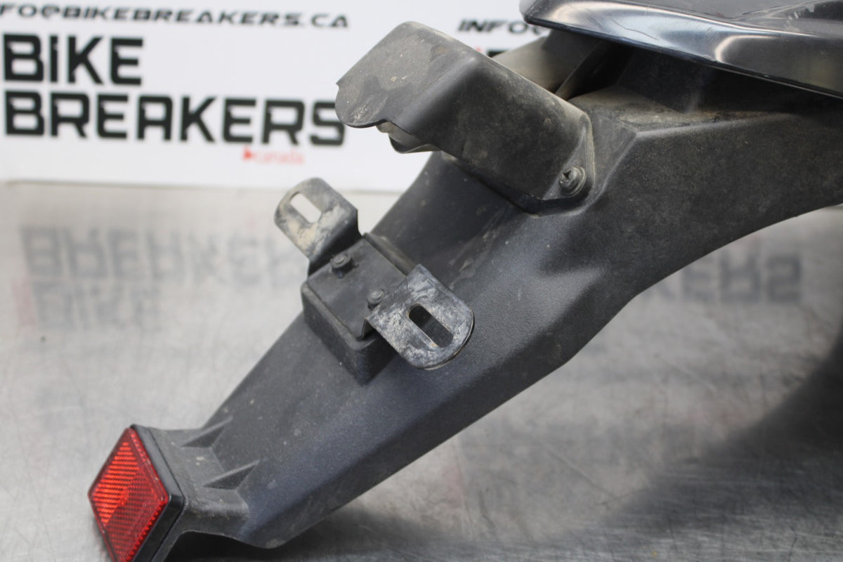 08-18 KAWASAKI KLR650 REAR BACK FENDER MUD GUARD BB183