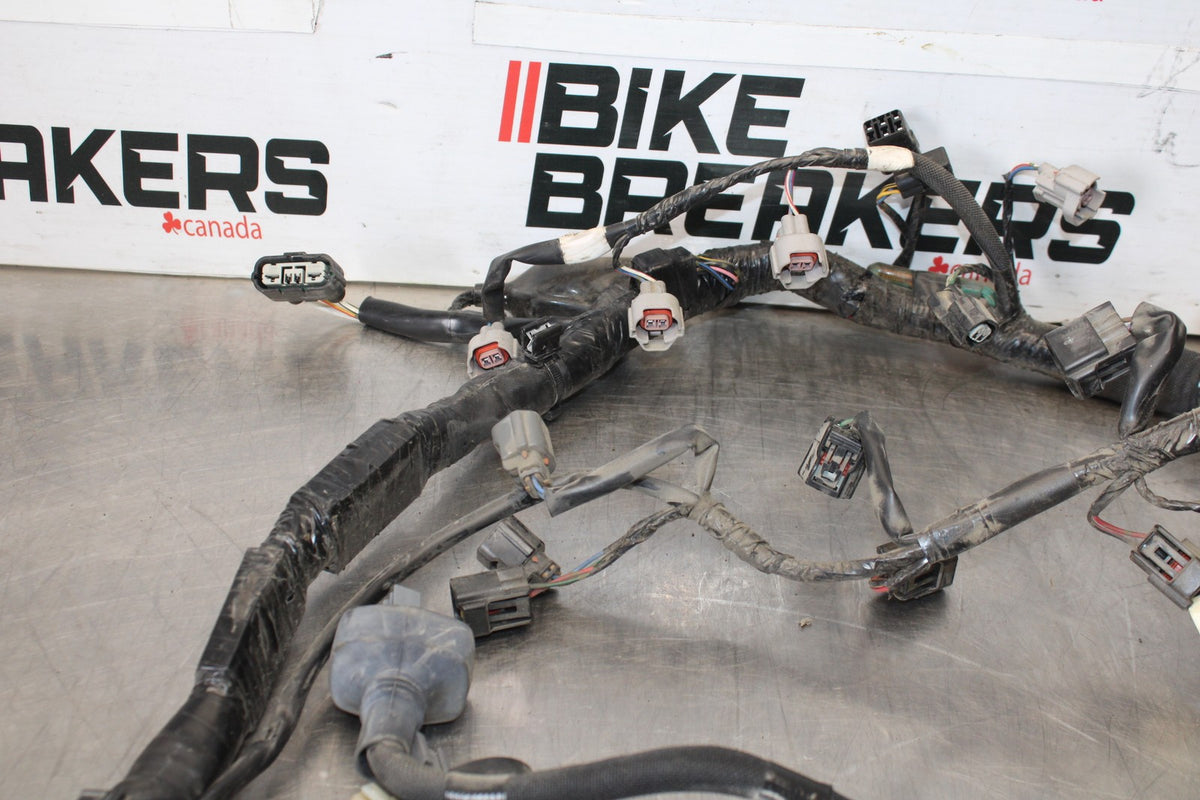 13-18 KAWASAKI NINJA ZX6R MAIN ENGINE WIRING HARNESS MOTOR WIRE LOOM BB908