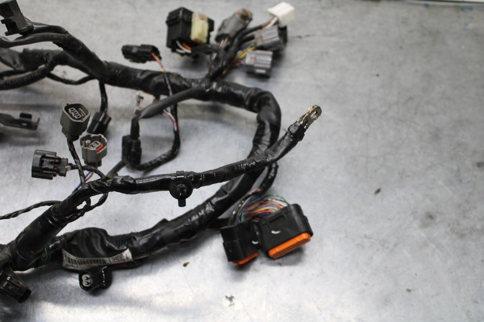 14-15 KAWASAKI NINJA 650 EX650F ABS MAIN ENGINE WIRING HARNESS WIRE LOOM BB741