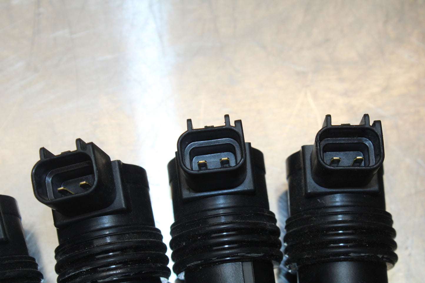 13-17 KAWASAKI NINJA ZX6R ZX636 ABS IGNITION COILS COIL SPARK PLUG CAPS BB143