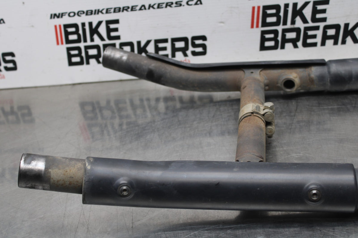 19 MOTO GUZZI V7 III EXHAUST HEADER PIPES MANIFOLD BB831
