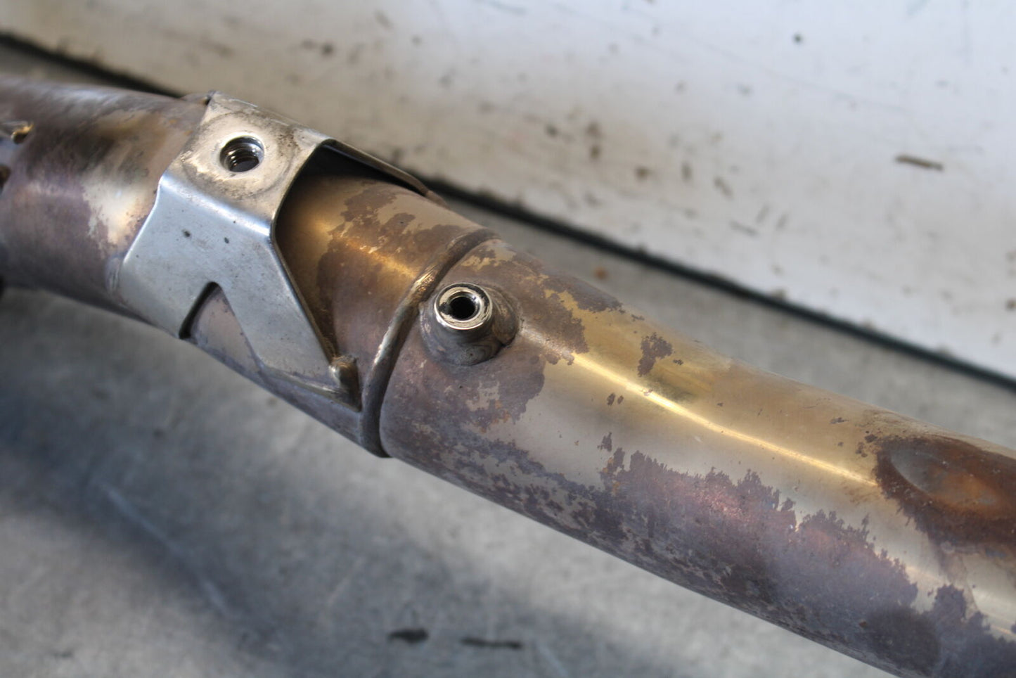 03-04 HONDA CBR600RR YOSHIMURA EXHAUST PIPE MUFFLER SLIP ON CAN SILENCER BB661