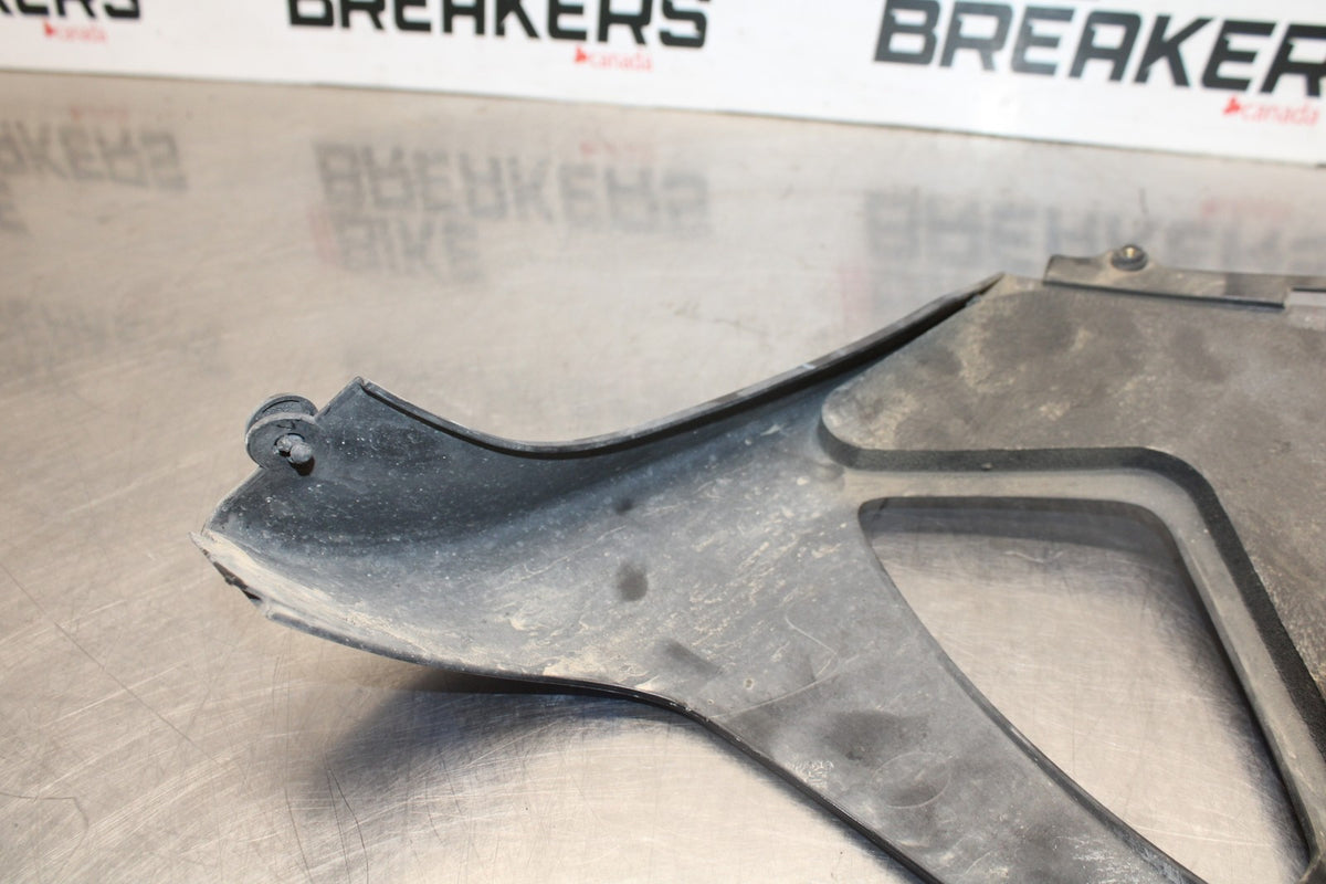 08 KAWASAKI NINJA ZX10R RIGHT LOWER BOTTOM BELLY SIDE FAIRING COWL  BB932
