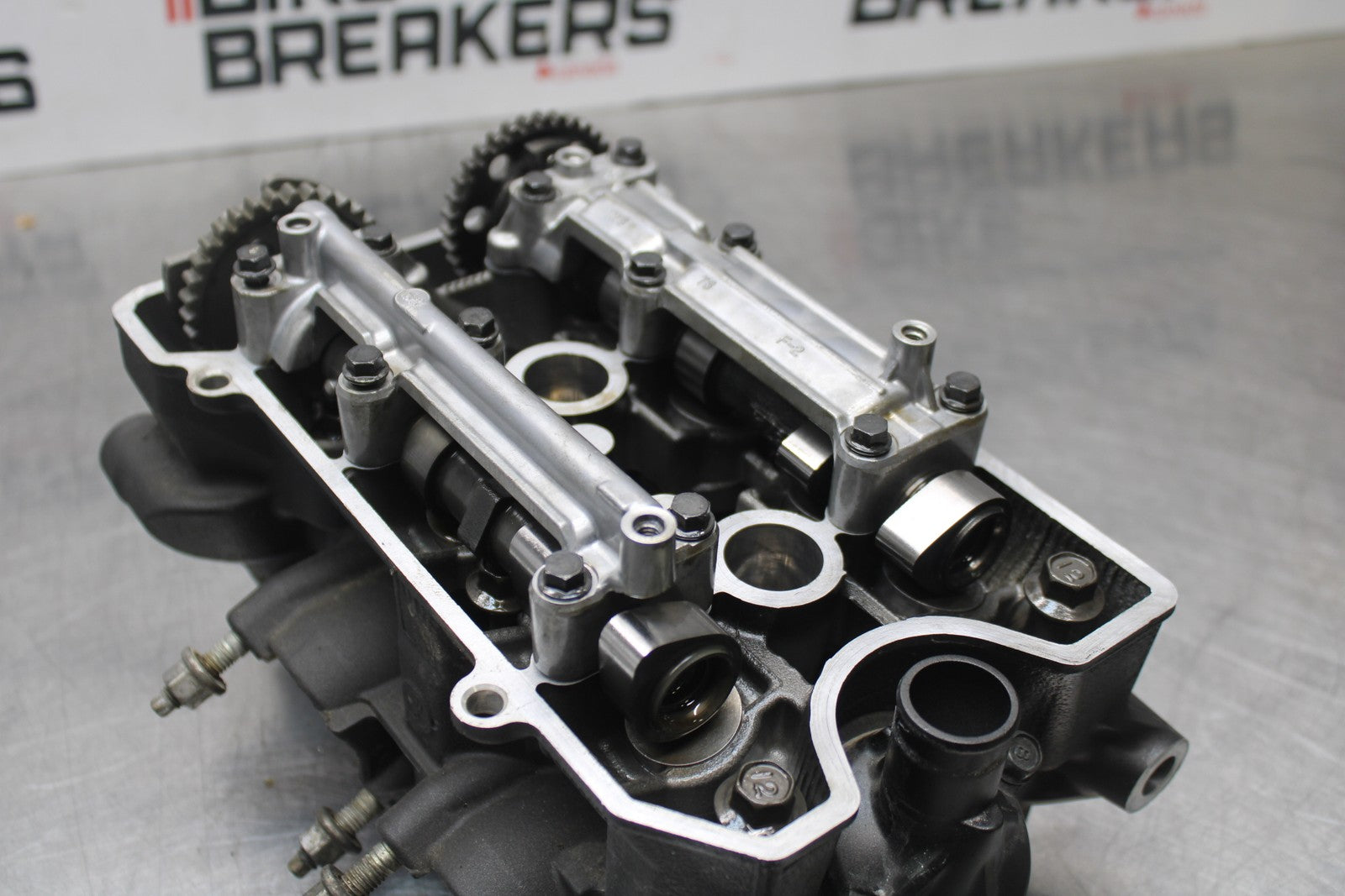 14-17 YAMAHA FZ07 7800km ENGINE TOP END CYLINDER HEAD BB766