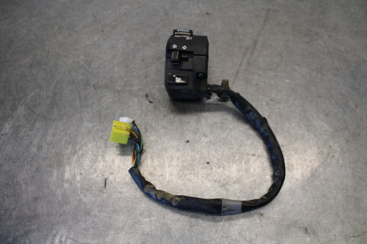 11-24 SUZUKI GSXR750 LEFT CLIP ON HANDLE HORN SIGNALS SWITCH SWITCHES BB687