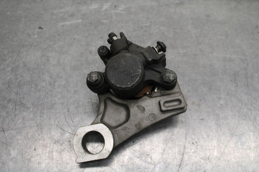 09-14 YAMAHA YZF R1 REAR BACK BRAKE CALIPER W MOUNT BRACKET BB118