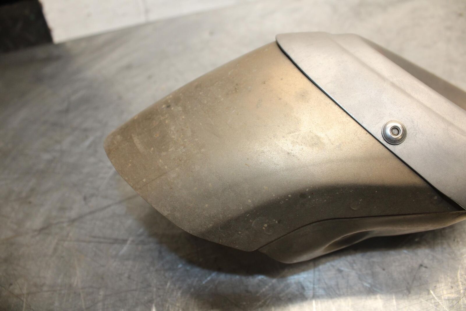 2015 Yamaha FJ09 EXHAUST PIPE MUFFLER SLIP ON CAN TIP COVER CAP BB41
