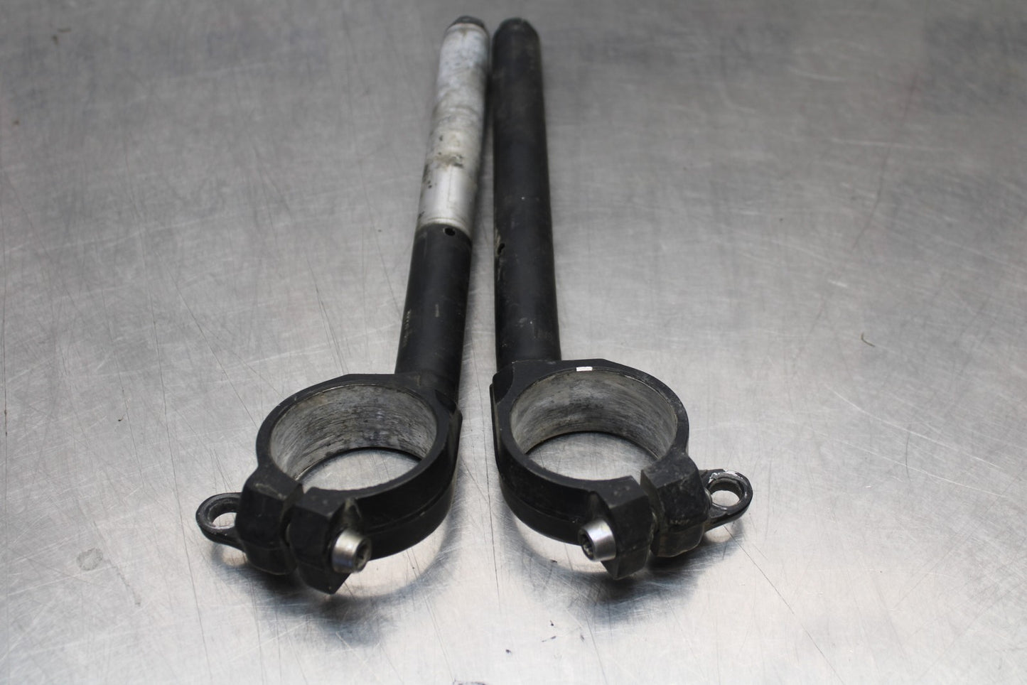 07-08 KAWASAKI NINJA ZX6R LEFT RIGHT CLIP ON ONS HANDLEBARS PAIR SET BB203