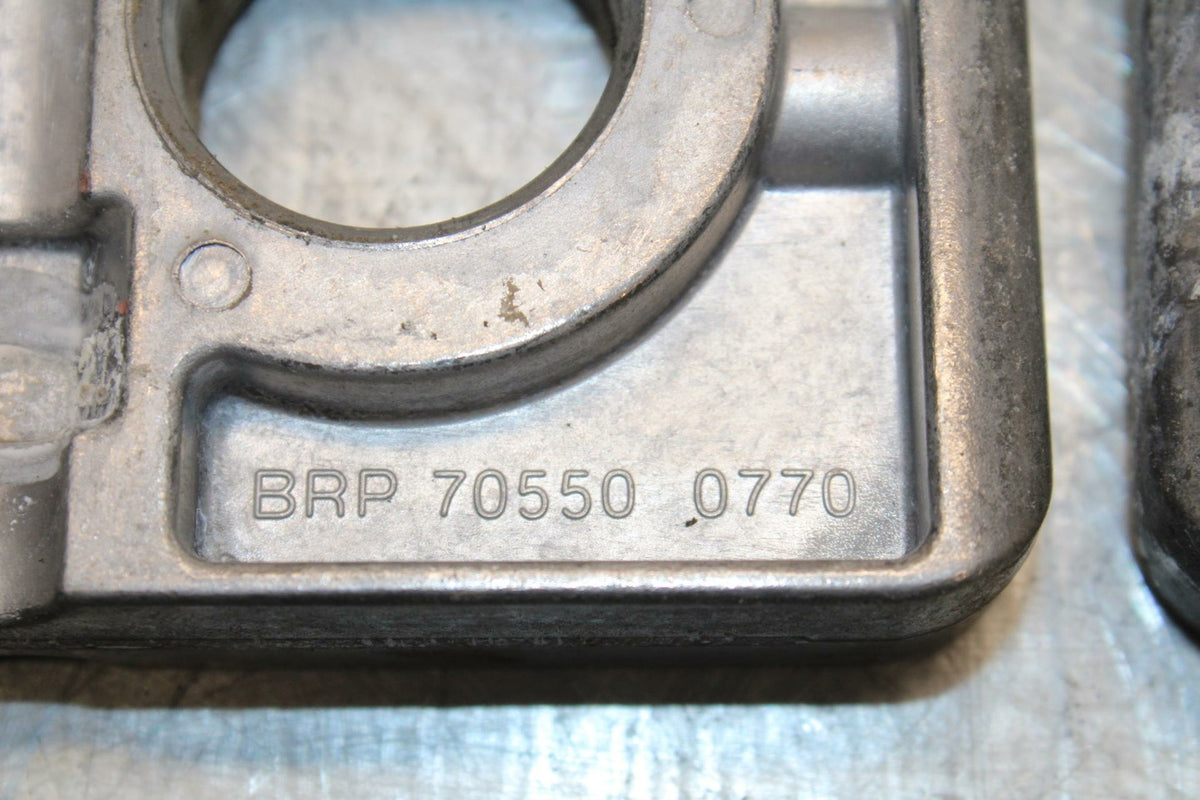 10-12 CAN AM SPYDER RT SWINGARM CHAIN TENSIONER ADJUSTMENT BRACKETS  BB415