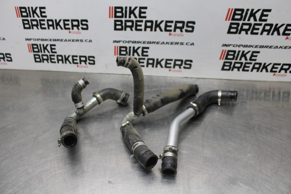 08-16 YAMAHA YZF R6 RADIATOR HOSES ENGINE COOLANT WATER PIPES HOSE KIT SET BB856