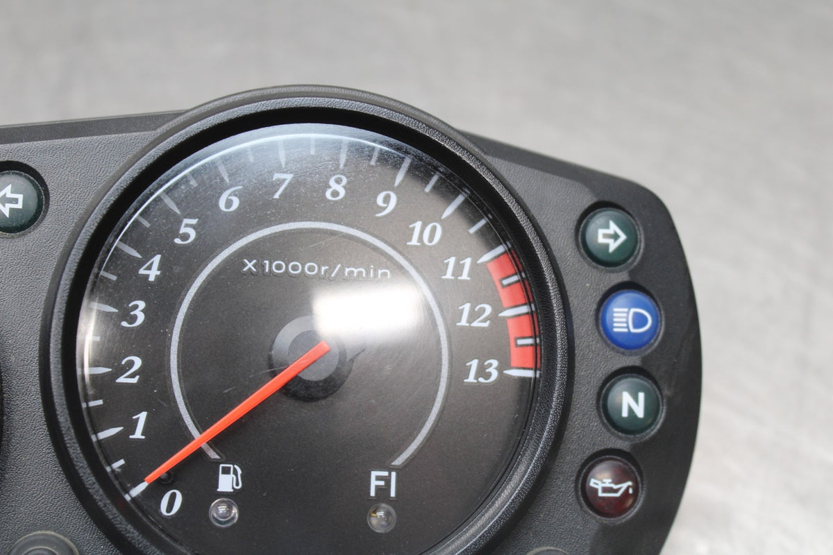 07 KAWASAKI NINJA 650 EX650 14,047KM SPEEDO TACH GAUGES DISPLAY CLUSTER BB844