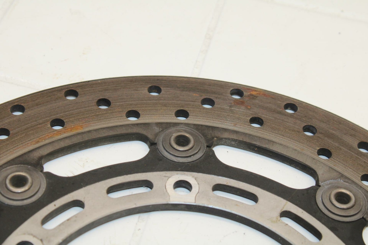 01-05 YAMAHA FZS1000 FRONT LEFT RIGHT BRAKE ROTORS DISCS BB 04