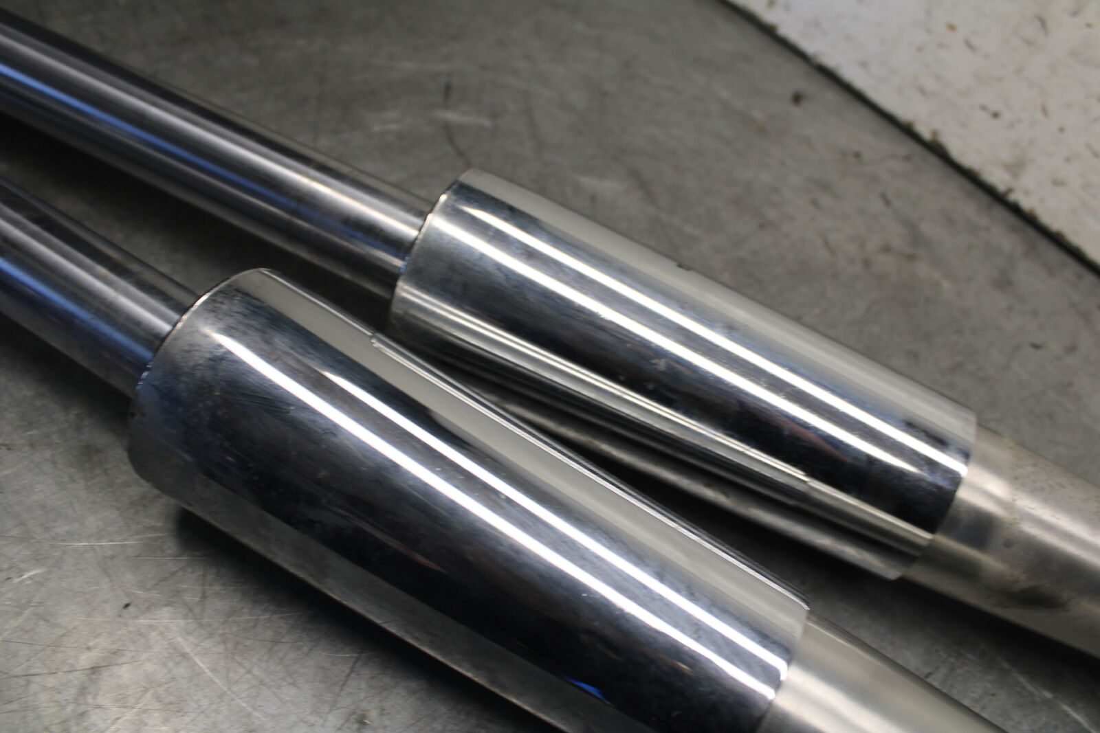 05-09 SUZUKI BOULEVARD C90 FRONT FORKS SHOCK SUSPENSION SET PAIR BB692