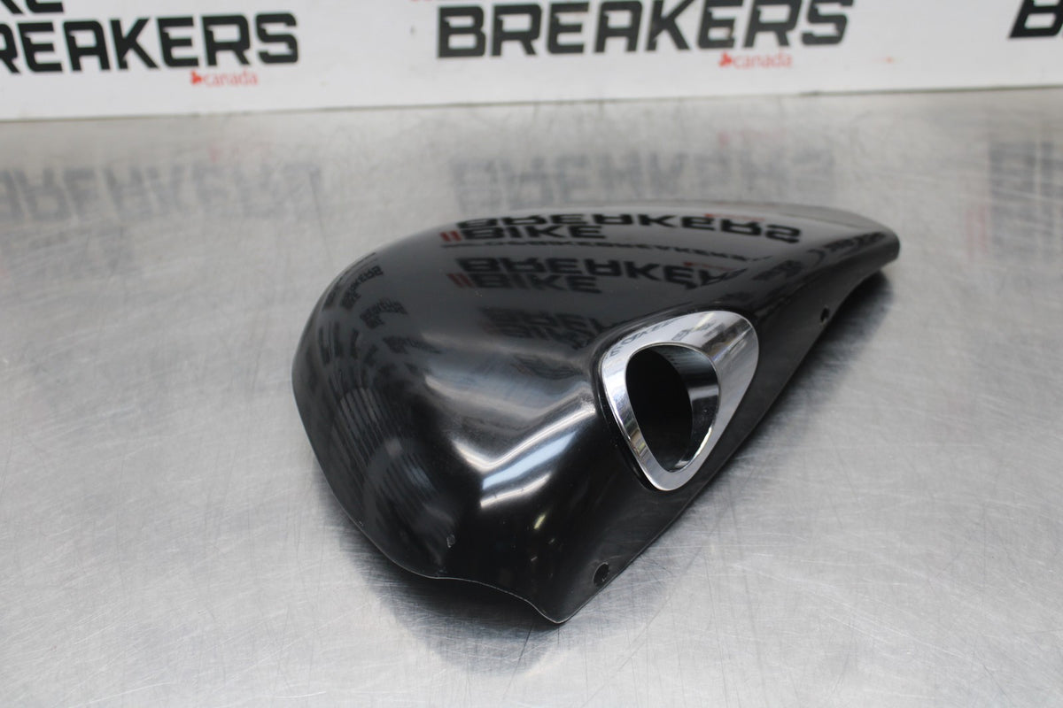 09 HARLEY-DAVIDSON SPORTSTER 1200 CUSTOM XL1200C OIL TANK SIDE COVER PANEL BB776