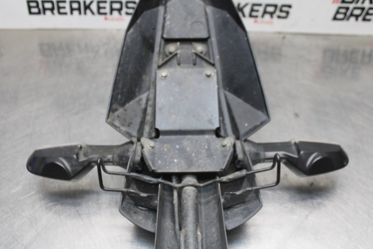 12 KAWASAKI NINJA 650 EX650E REAR BACK FENDER MUD GUARD & LIGHTS BB926