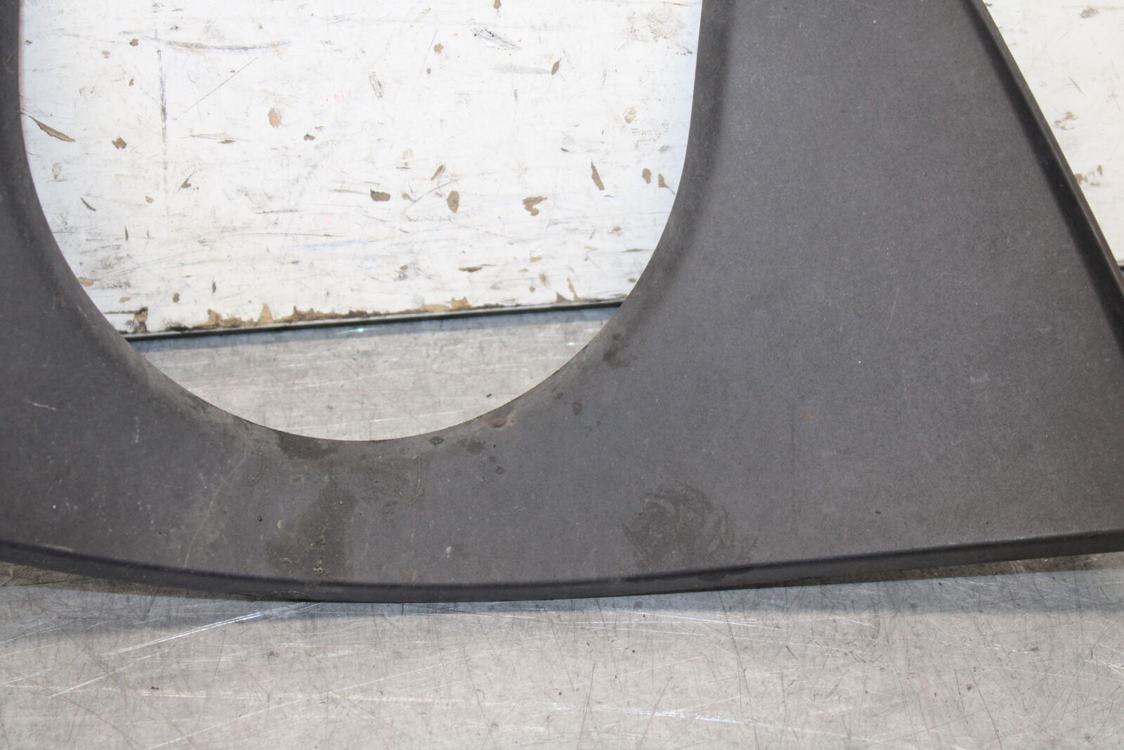 09-12 KAWASAKI NINJA ZX6R FRONT LOWER INNER EXHAUST V FAIRING COWL GUARD BB698