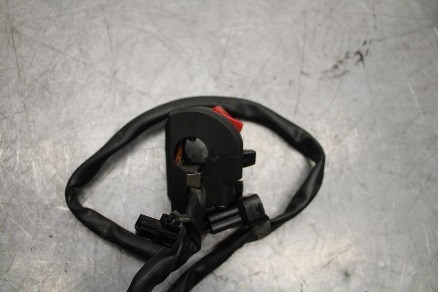 2009 Kawasaki Ninja ZX6R ZX600R RIGHT CLIP ON HANDLE KILL OFF START SWITCH BB548