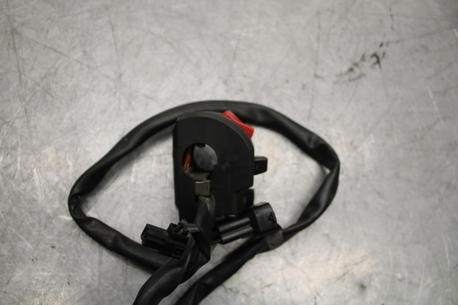 2009 Kawasaki Ninja ZX6R ZX600R RIGHT CLIP ON HANDLE KILL OFF START SWITCH BB548