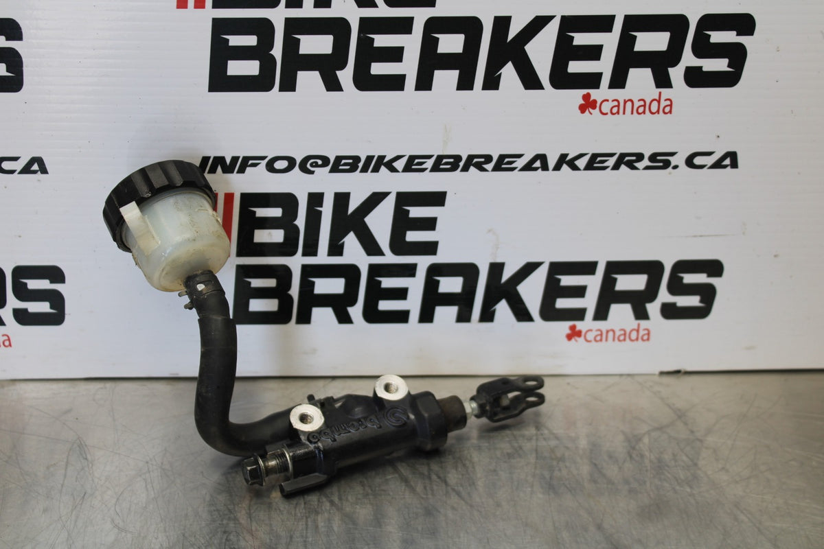 09 YAMAHA V STAR 950 REAR BACK BRAKE MASTER CYLINDER W RESERVOIR BB172