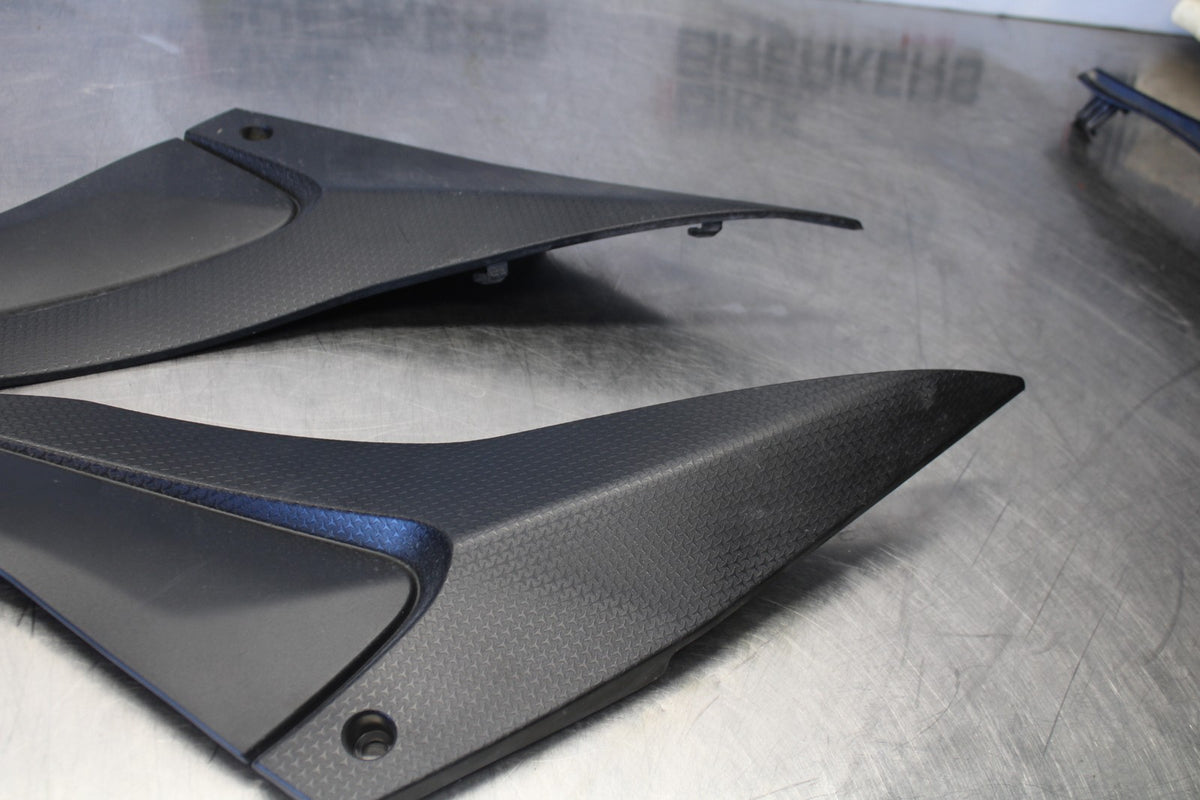 24 APRILIA TUONO V4 1100 FACTORY ABS RIGHT LEFT GAS FUEL TANK PANEL COVERS BB887