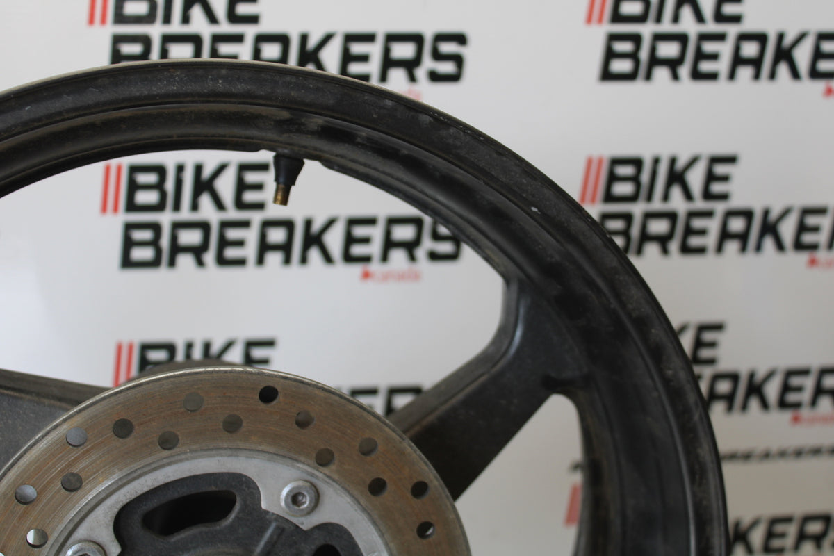 05-06 HONDA CBR600RR REAR WHEEL BACK RIM & ROTOR BB159