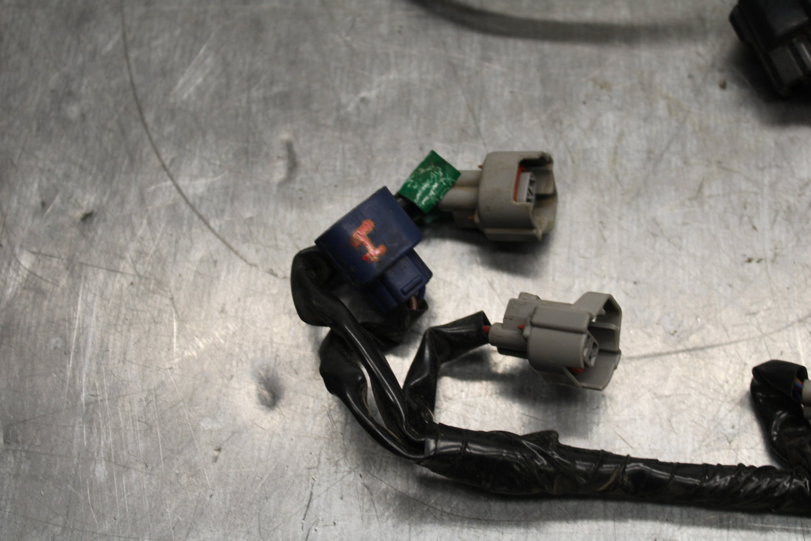 08-16 YAMAHA YZF R6 INJECTOR WIRING HARNESS WIRE LOOM SET BB127