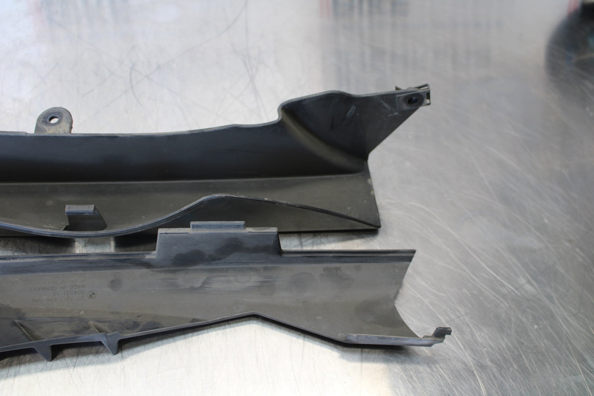 06-12 BMW F800ST REAR BACK DRIVE BELT GUARD COVER SHIELD BB144