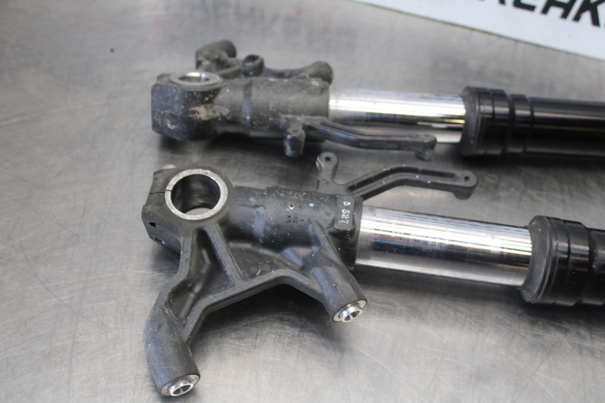 13-18 KAWASAKI NINJA ZX6R FRONT FORKS SHOCK SUSPENSION SET PAIR BB908