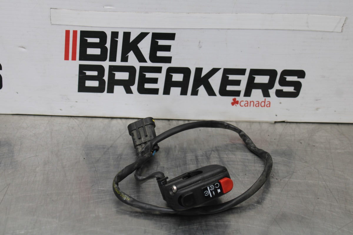 15 APRILIA RSV4 FACTORY APRC ABS RIGHT CLIP ON KILL OFF START SWITCHS BB901
