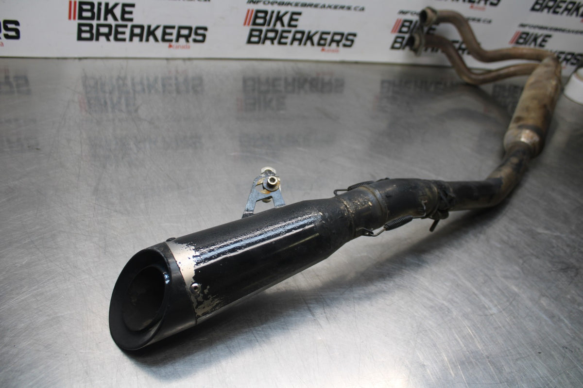 18-23 KAWASAKI NINJA 400 EX400 ABS FULL EXHAUST SYSTEM HEADERS PIPE BB795