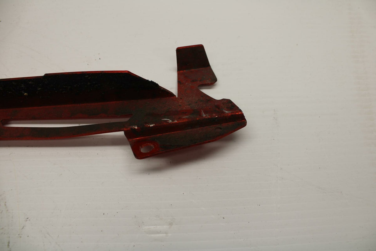 11-12 KAWASAKI Z1000 AFTERMARKET ALUMINUM RED REAR BACK DRIVE CHAIN GUARD  BB249