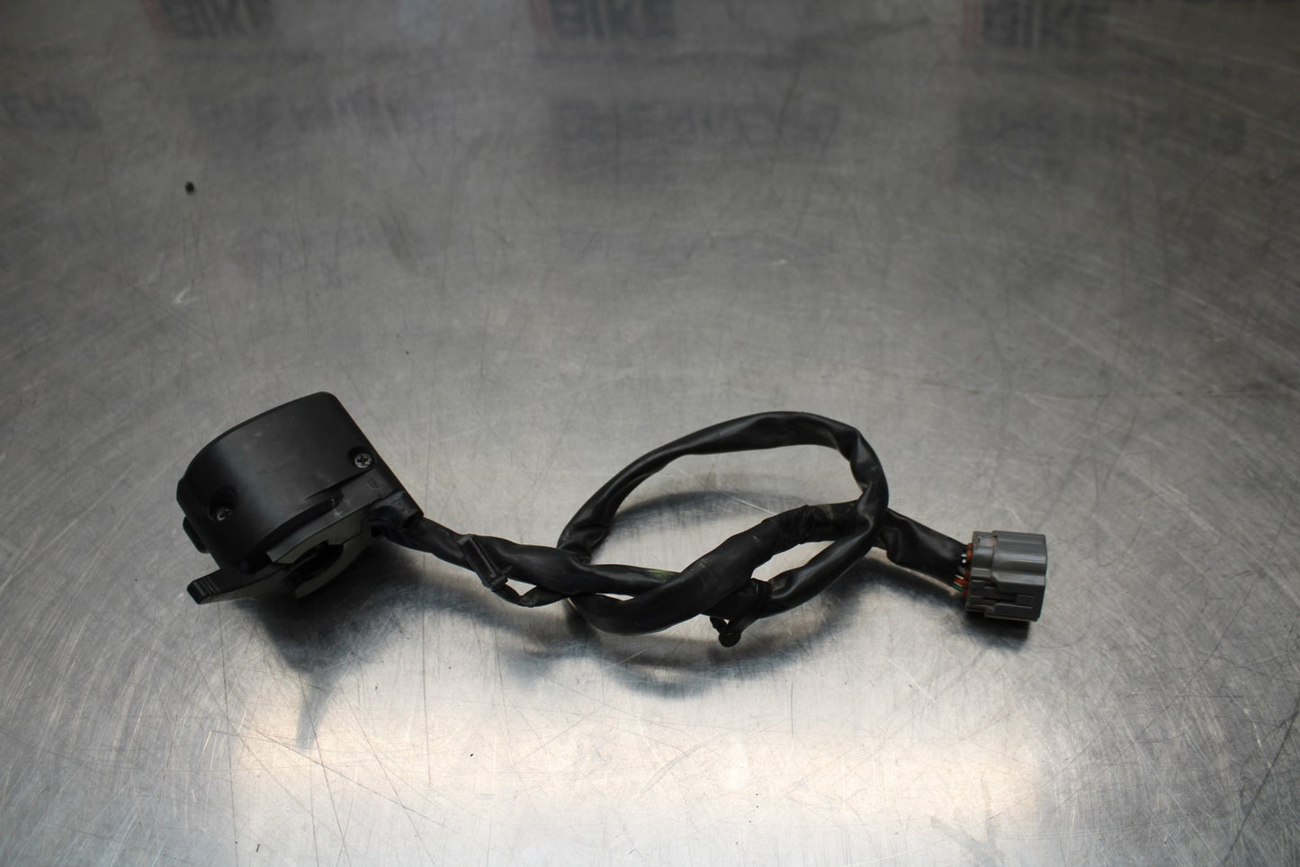 08-18 KAWASAKI KLR650 LEFT CLIP ON HANDLE HORN SIGNALS SWITCH SWITCHES BB183