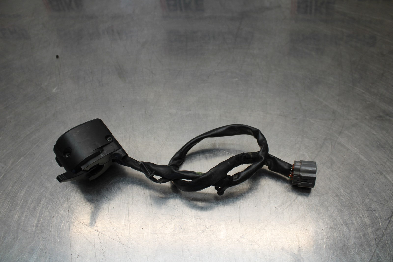 08-18 KAWASAKI KLR650 LEFT CLIP ON HANDLE HORN SIGNALS SWITCH SWITCHES BB183