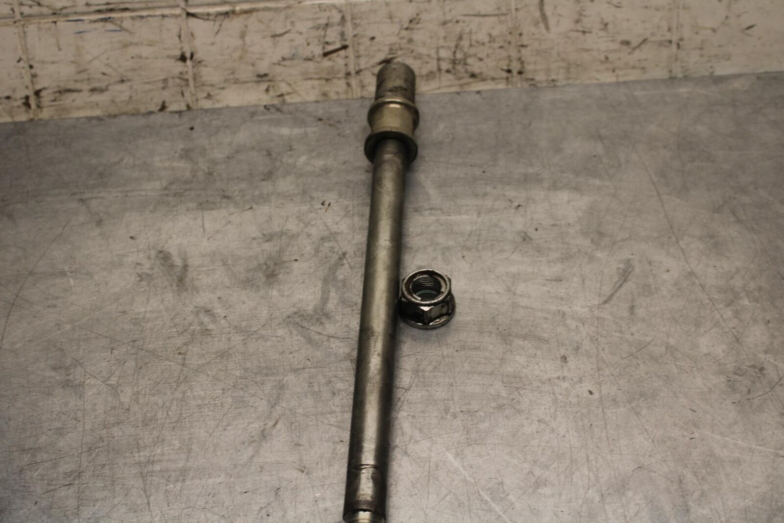 2007 Honda Shadow Spirit 1100 VT1100C REAR AXLE BACK WHEEL RIM  BOLT AXEL BB561