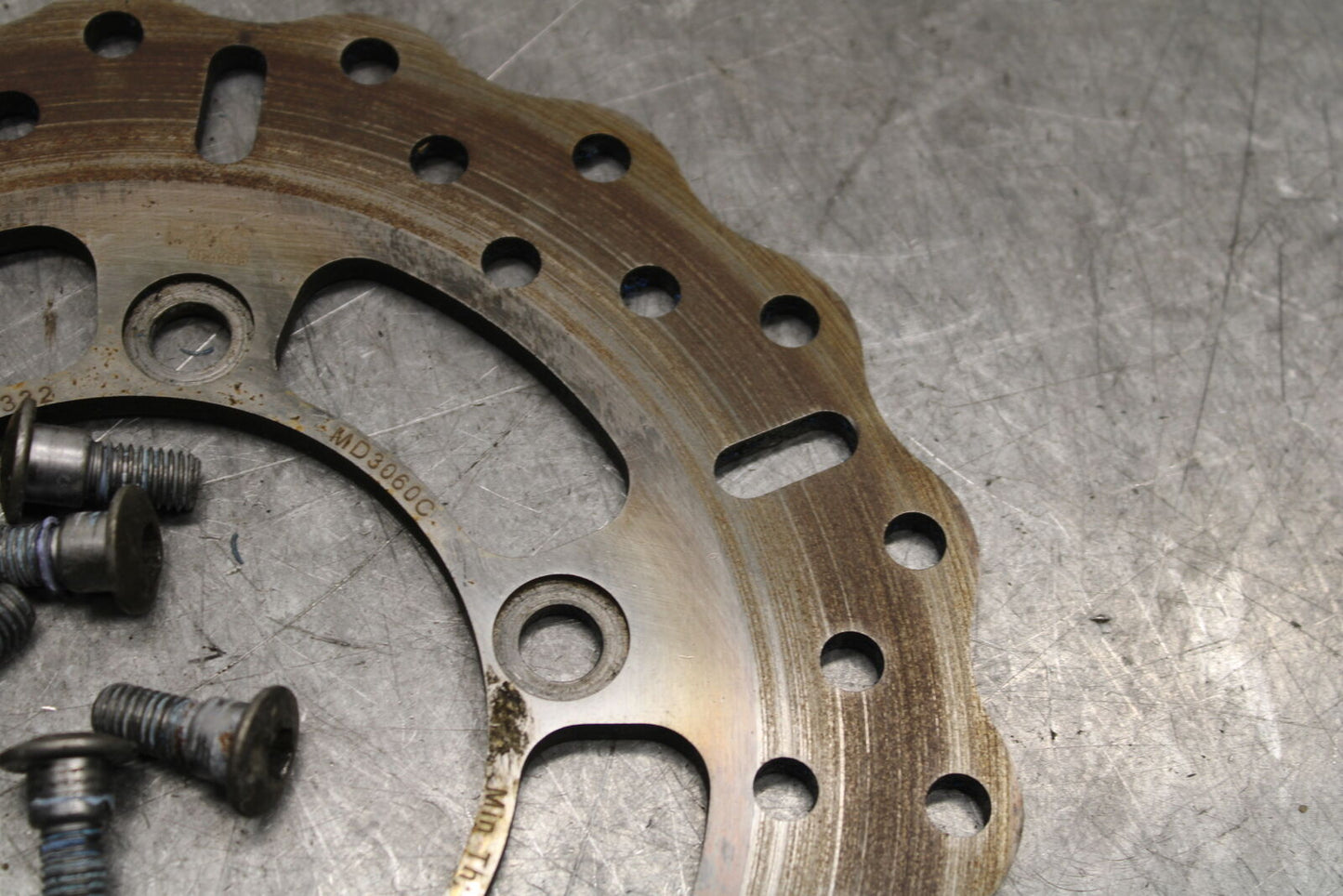 08-10 SUZUKI GSXR 600 EBC AFTERMARKET REAR ROTOR BACK BRAKE DISC  BB721