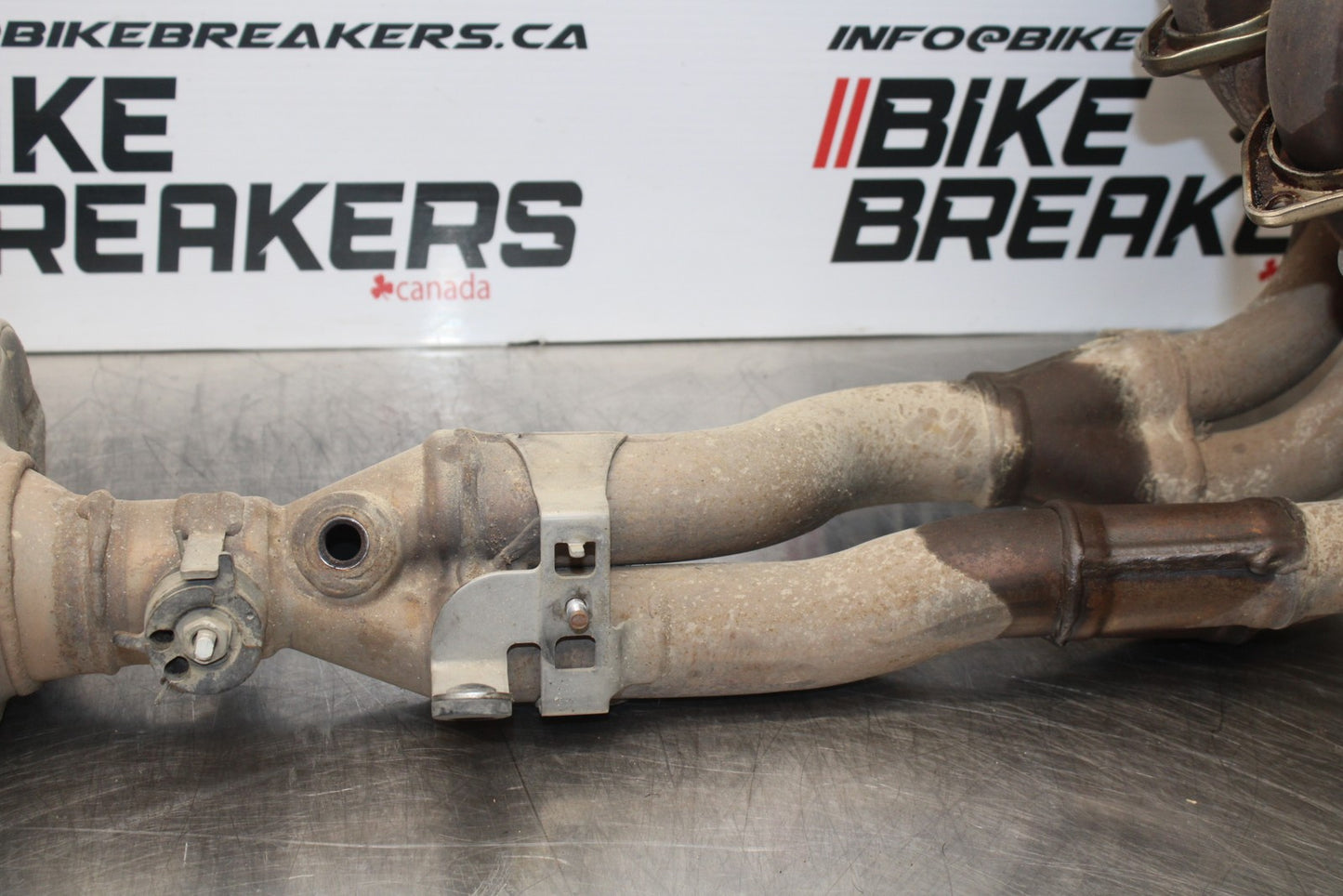 11-22 SUZUKI GSXR 600  EXHAUST HEADER PIPES MANIFOLD BB193