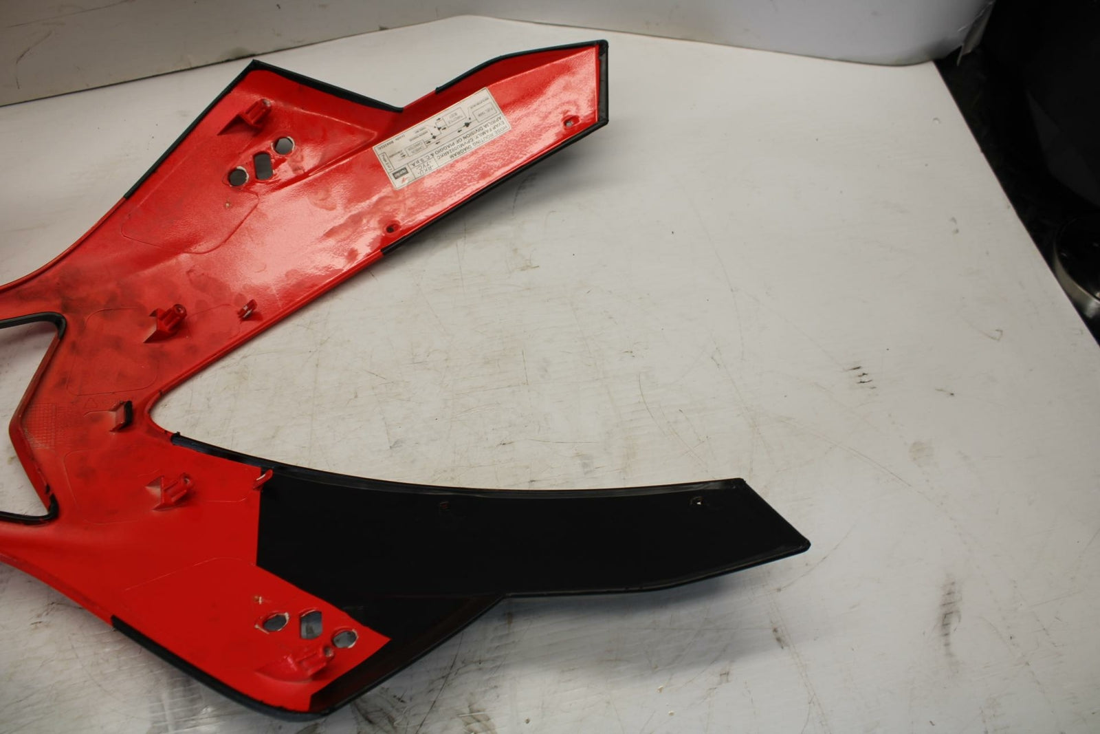 10-11 APRILIA RSV4 FRONT UPPER NOSE FAIRING COWL SHROUDBB268