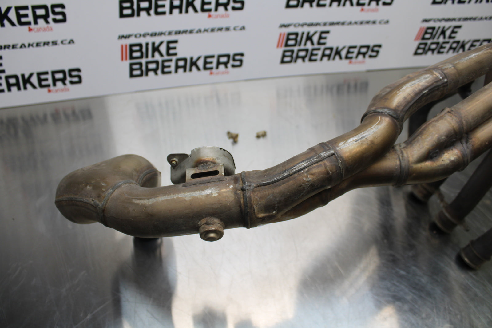 09 HONDA CBR600RR EXHAUST HEADER PIPES MANIFOLD BB760