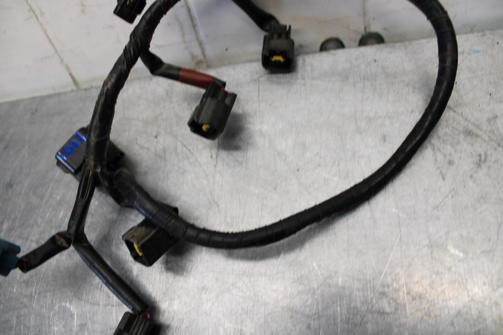 08-16 YAMAHA YZF R6 IGNITION COIL WIRING HARNESS WIRE LOOM 2C0-82309-00-00 BB436