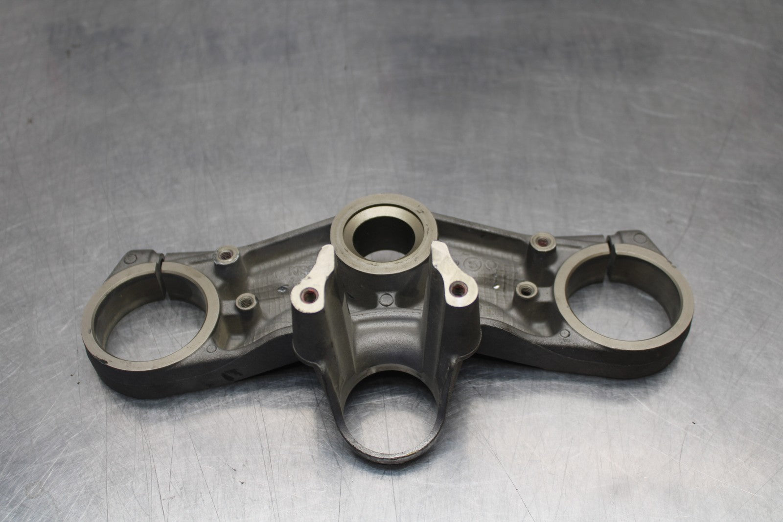 07-08 KAWASAKI NINJA ZX6R FORKS UPPER TRIPLE TREE CLAMP 44039-0072-829 BB203