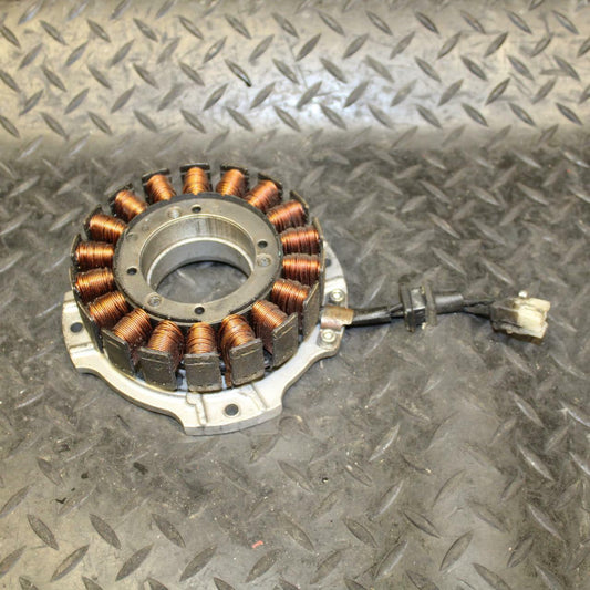 03-08 KAWASAKI VULCAN 1600 STATOR GENERATOR ALTERNATOR MAGNETO PLATE MOUNT BB193