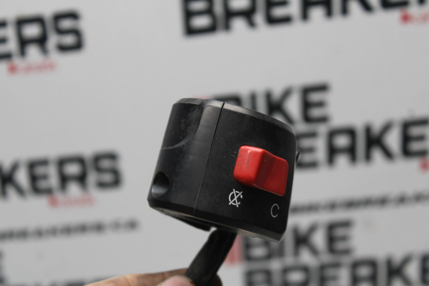 09-10 KAWASAKI ER-6N RIGHT CLIP ON HANDLE KILL OFF START SWITCH SWITCHES BB205