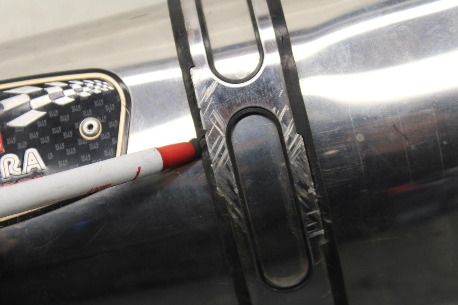 11-12 KAWASAKI Z1000 YOSHIMURA EXHAUST PIPE MUFFLER SLIP ON CAN SILENCER BB636