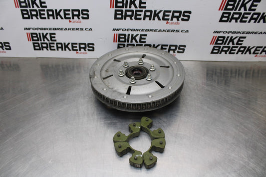 08 KAWASAKI VULCAN 900 REAR HUB & SHOCK DAMPERS CUSH ABSORBERS BB184