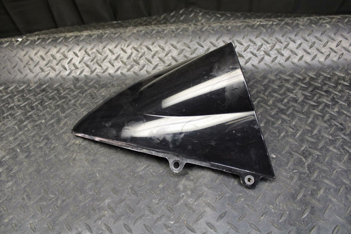 12-16 HONDA CBR1000RR BLACK DOUBLE BUBBLE FRONT WINDSHIELD WINDSCREEN  BB176