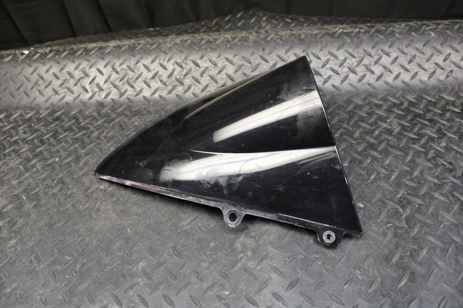 12-16 HONDA CBR1000RR BLACK DOUBLE BUBBLE FRONT WINDSHIELD WINDSCREEN  BB176