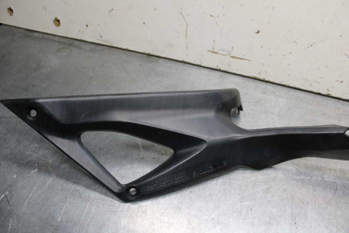 08-10 DUCATI 848 PAIR SET FRONT SIDE SEAT SADDLE PANEL TRIM COWL FAIRING BB623