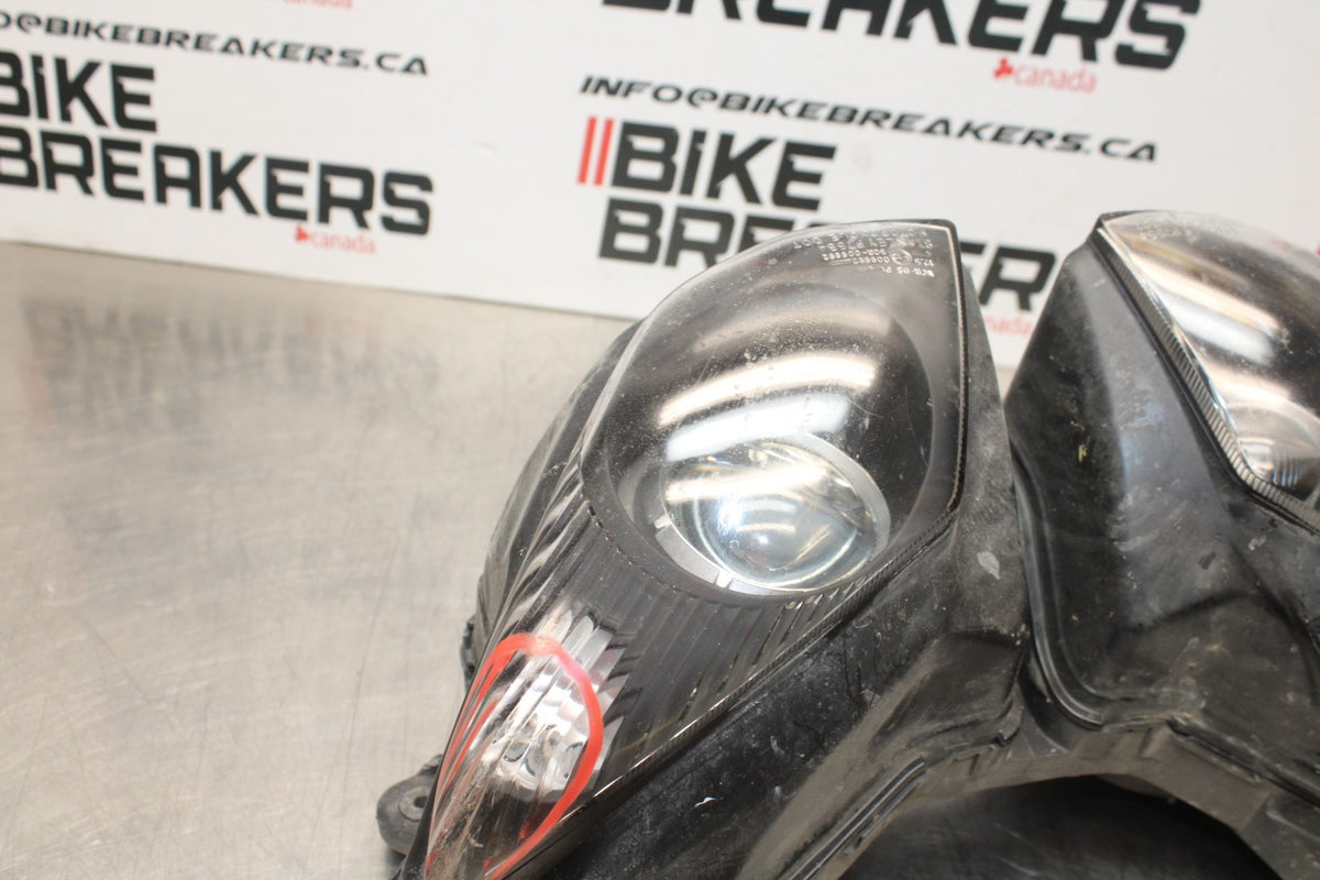 08 KAWASAKI NINJA ZX10R FRONT HEADLIGHT HEAD LIGHT LAMP BB201
